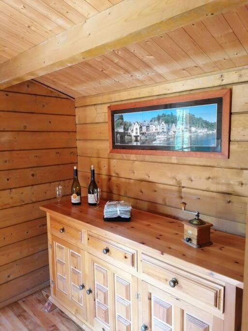 Chalet En Pleine Nature Au Bord D'Un Etang Lanvallay Eksteriør billede